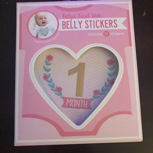 Baby’s first year belly stickers